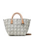 Tory Burch Kabelka Canvas Basketweave Small Tote 146547 Zelená - Pepit.sk