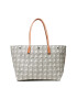 Tory Burch Kabelka Canvas Basketweave Tote 139623 Béžová - Pepit.sk