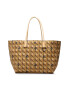 Tory Burch Kabelka Canvas Basketweave Tote 139623 Béžová - Pepit.sk