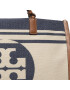 Tory Burch Kabelka Ella Jacquard Stripe Tote 88083 Béžová - Pepit.sk