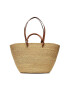 Tory Burch Kabelka Ella Straw Basket Tote 135740 Béžová - Pepit.sk