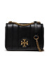 Tory Burch Kabelka Kira Chain Shoulder Bag 87244 Čierna - Pepit.sk