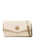 Tory Burch Kabelka Kira Chevron Chain 90343 Béžová - Pepit.sk