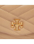 Tory Burch Kabelka Kira Chevron Chain Wallet 90343 Béžová - Pepit.sk