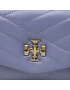 Tory Burch Kabelka Kira Chevron Chain Wallet 90343 Fialová - Pepit.sk