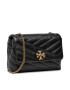 Tory Burch Kabelka Kira Chevron Mini Bag 90460 Čierna - Pepit.sk