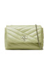 Tory Burch Kabelka Kira Chevron Mini Bag 90460 Zelená - Pepit.sk