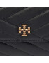 Tory Burch Kabelka Kira Chevron Mini Top Handle Chain Wallet 152356 Čierna - Pepit.sk