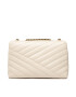 Tory Burch Kabelka Kira Chevron Small 90452 Béžová - Pepit.sk