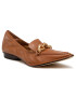 Tory Burch Poltopánky Jessa Pointy Toe Loafer 80066 Hnedá - Pepit.sk