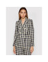 Tory Burch Sako Linen Gingham Blazer 79846 Farebná Regular Fit - Pepit.sk