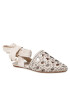 Tory Burch Sandále Basketweave Wrap Flat 85255 Béžová - Pepit.sk