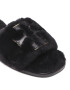 Tory Burch Šľapky Double T Shearling 83484 Čierna - Pepit.sk