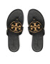 Tory Burch Žabky Metal Miller 136593 Čierna - Pepit.sk