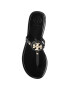 Tory Burch Žabky Mini Miller Flat Thong 51148678 Čierna - Pepit.sk