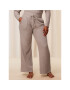 Triumph Pyžamové nohavice Thermal MyWear Wide Leg Trousers 10216564 Béžová Regular Fit - Pepit.sk