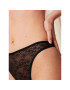 Triumph Stringové nohavičky Bright Spotlight High Leg string 10216476 Čierna - Pepit.sk