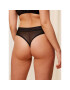 Triumph Stringové nohavičky Tempting Sheer Highwaist String 10215943 Čierna - Pepit.sk