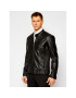 Trussardi Bunda z imitácie kože Biker Soft 52S00600 Čierna Regular Fit - Pepit.sk