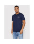 Trussardi Tričko Logo 52T00593 Tmavomodrá Regular Fit - Pepit.sk