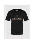 Trussardi Tričko Printed Logo 56T00442 Čierna Regular Fit - Pepit.sk