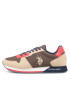 U.S. Polo Assn. Sneakersy NOBIL011M/CNH1 Kaki - Pepit.sk