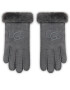 Ugg Dámske rukavice W Sheepskin Embroider Glove 20931 Sivá - Pepit.sk