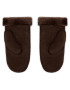 Ugg Dámske rukavice W Sheepskin Embroider Mitten 20932 Hnedá - Pepit.sk