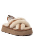 Ugg Papuče W Disco Cross Slide 1121550 Béžová - Pepit.sk