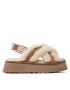 Ugg Papuče W Disco Cross Slide 1121550 Béžová - Pepit.sk