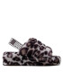 Ugg Papuče W Fluff Yeah Slide Panthr Print 1120903 Hnedá - Pepit.sk