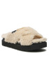 Ugg Šľapky W Fuzz Sugar Cross Slide 1135131 Béžová - Pepit.sk