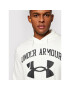 Under Armour Mikina Rival Terry Big Logo 1361559 Biela Loose Fit - Pepit.sk