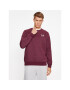 Under Armour Mikina Ua Essential Fleece Crew 1374250 Bordová Loose Fit - Pepit.sk