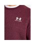 Under Armour Mikina Ua Essential Fleece Crew 1374250 Bordová Loose Fit - Pepit.sk