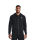 Under Armour Mikina UA Essential Fleece FZ Hood 1373881 Čierna Regular Fit - Pepit.sk