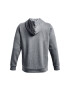 Under Armour Mikina UA Essential Fleece FZ Hood 1373881 Sivá Regular Fit - Pepit.sk