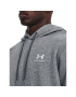 Under Armour Mikina UA Essential Fleece Hoodie 1373880 Sivá Regular Fit - Pepit.sk