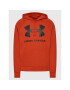 Under Armour Mikina Ua Rival 1357093 Červená Relaxed Fit - Pepit.sk