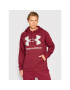 Under Armour Mikina Ua Rival Fleece 1357093 Červená Relaxed Fit - Pepit.sk