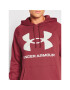 Under Armour Mikina Ua Rival Fleece 1357093 Červená Relaxed Fit - Pepit.sk