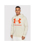 Under Armour Mikina Ua Rival Fleece Big Logo 1357093 Béžová Loose Fit - Pepit.sk