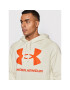 Under Armour Mikina Ua Rival Fleece Big Logo 1357093 Béžová Loose Fit - Pepit.sk