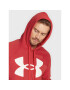 Under Armour Mikina Ua Rival Fleece Big Logo 1357093 Červená Loose Fit - Pepit.sk