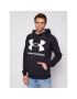 Under Armour Mikina Ua Rival Fleece Big Logo 1357093 Čierna Loose Fit - Pepit.sk