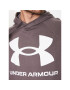 Under Armour Mikina Ua Rival Fleece Big Logo 1357093 Hnedá Loose Fit - Pepit.sk