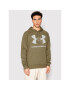 Under Armour Mikina Ua Rival Fleece Big Logo 1357093 Zelená Loose Fit - Pepit.sk