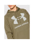 Under Armour Mikina Ua Rival Fleece Big Logo 1357093 Zelená Loose Fit - Pepit.sk