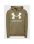 Under Armour Mikina Ua Rival Fleece Big Logo 1357093 Zelená Loose Fit - Pepit.sk