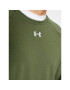 Under Armour Mikina Ua Rival Fleece Crew 1379755 Kaki Loose Fit - Pepit.sk